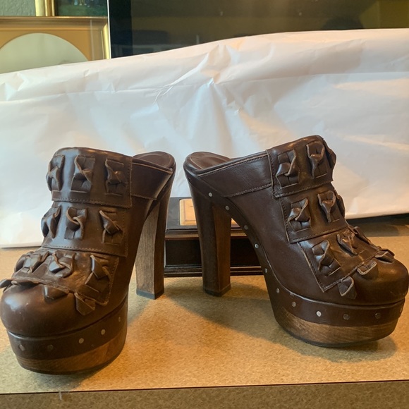 3.1 Phillip Lim leather designer clogs! - Picture 12 of 14